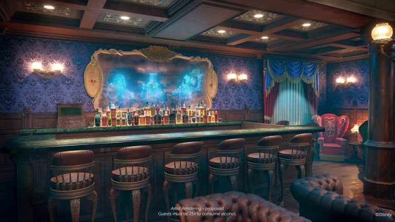 Setting Sail into the Supernatural: The Haunted Mansion Parlor on Disney Treasure