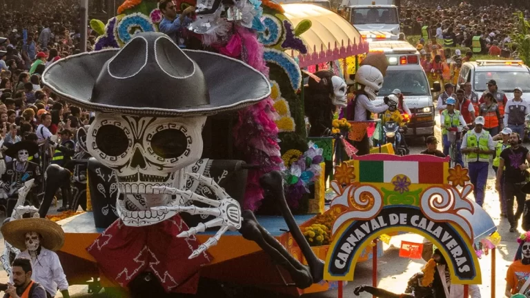 Mexico City Celebrates Day of the Dead with Vibrant Parade